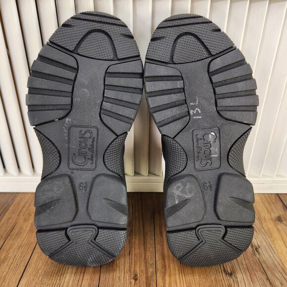 Amazon.com | Circus NY by Sam Edelman Women Circus by Sam Edelman Terry Sneakers Womens Sz 6.5 Black White Sport Mesh Shoes
